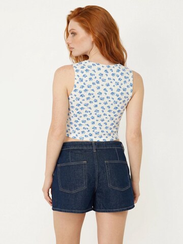 Alexa Dash Top in Wit