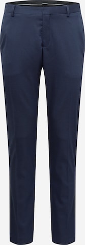 SELECTED HOMME Slim fit Trousers with creases 'ACECHACO' in Blue: front