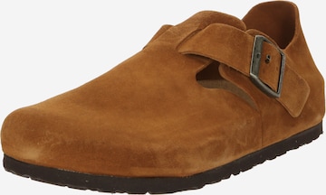 BIRKENSTOCK Mockasin 'London' i beige: framsida