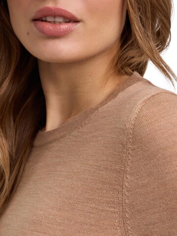 FALKE Pullover 'Pure Merino Wool'‌‌‌‌‌ in Beige