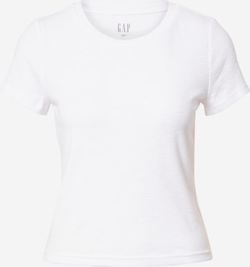 GAP Shirt in Wit: voorkant