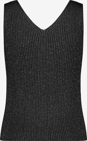 TAIFUN Knitted Top in Black