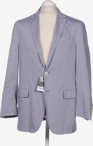 HECHTER PARIS Suit Jacket in L-XL in Blue: front