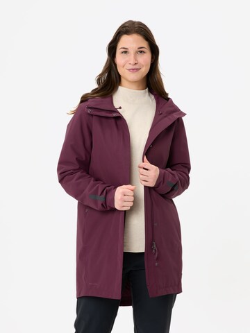 VAUDE Outdoor jacket 'Cyclist II' in Purple