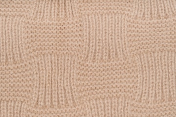 styleBREAKER Shawl 'Strick Dreiecktuch Schachbrett Strickmuster' in Grey