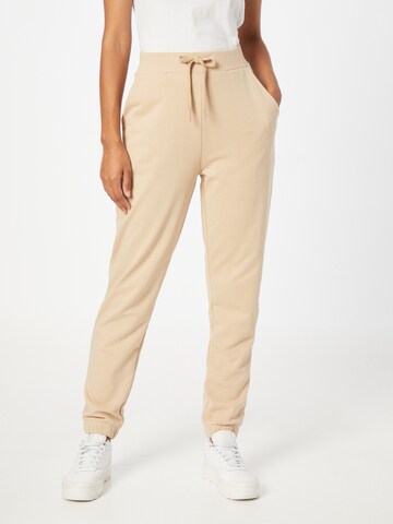 Effilé Pantalon 'Suzi' ABOUT YOU Limited en beige : devant