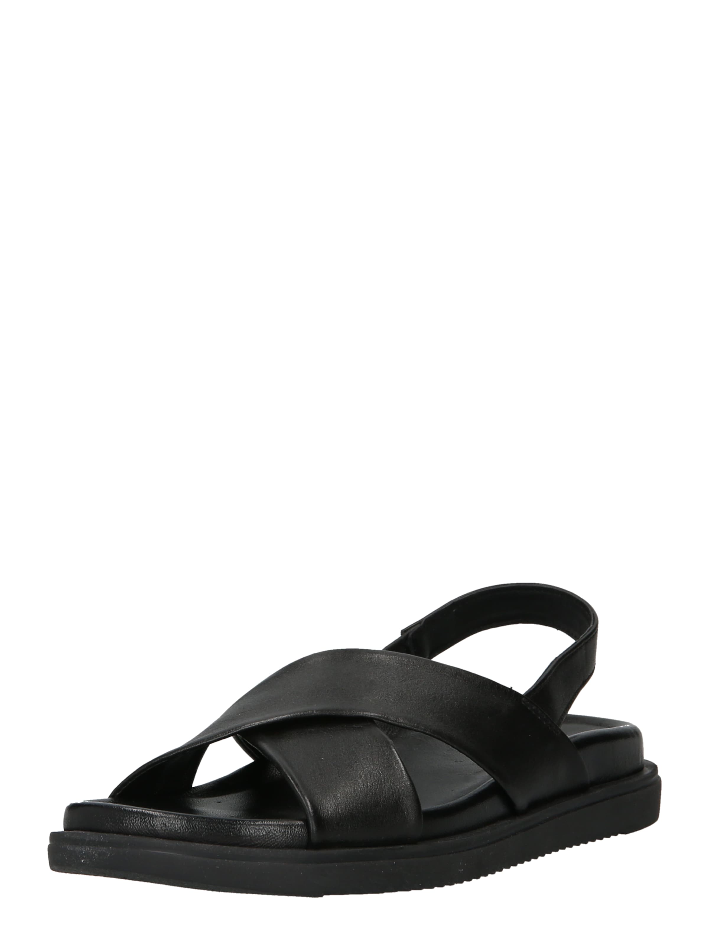 ABOUT YOU Sandale 'Kayra' in Schwarz: Vorderseite