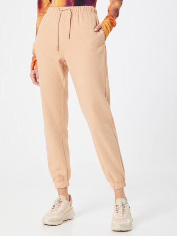 Regular Pantalon de sport 'Soffina' Athlecia en marron : devant