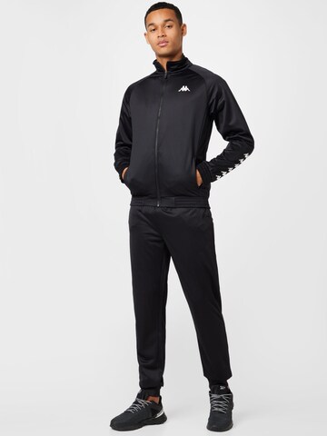 melns KAPPA Sporta tērps 'TILL': no priekšpuses