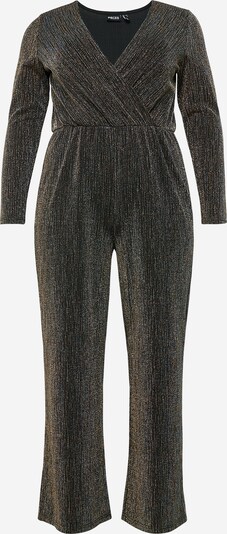 PIECES Curve Jumpsuit 'RINA' en negro / plata, Vista del producto