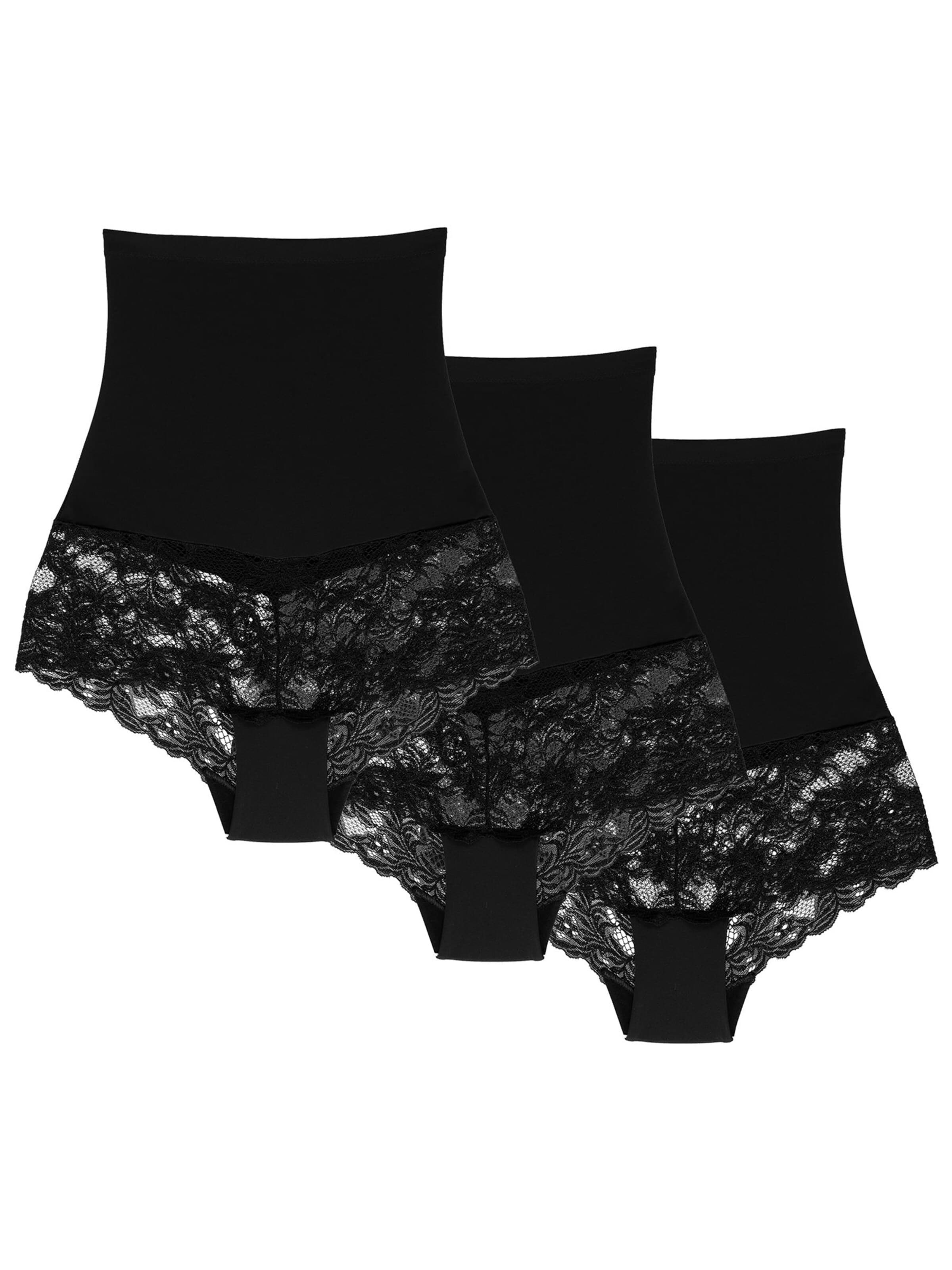 Wolbar Slip 'Preciosa'‌‌‌‌‌‌‌‌‌ in Schwarz: Vorderseite