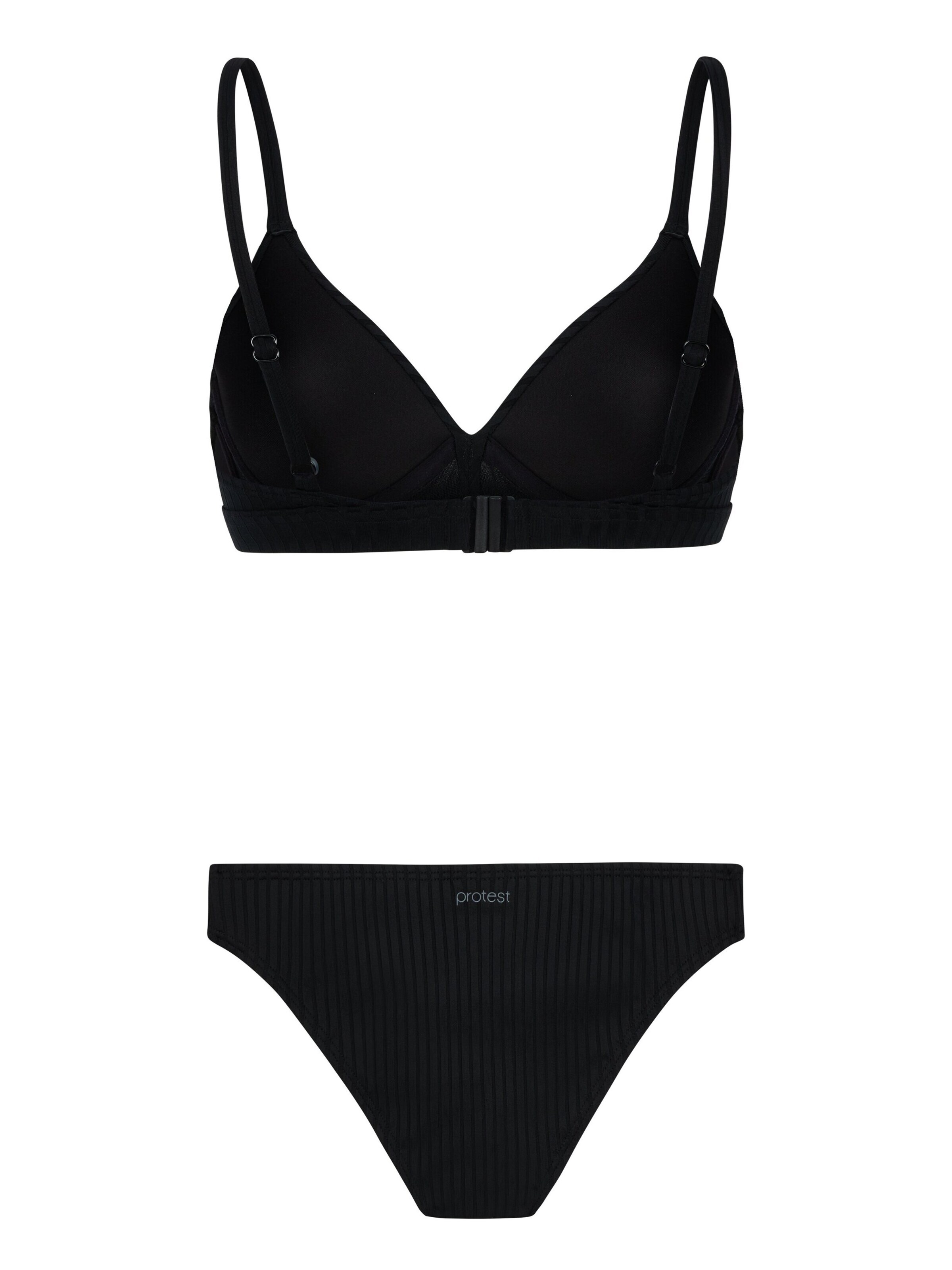 PROTEST Triangle Bikini 'PRTMANJA' in Black