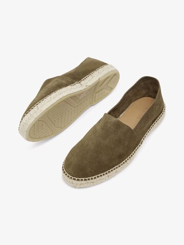 Bianco Espadrilles 'FRED' in Green