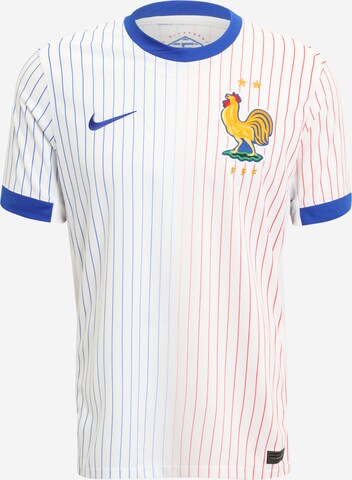 NIKE - Camiseta de fútbol 'FFF' en blanco: frente