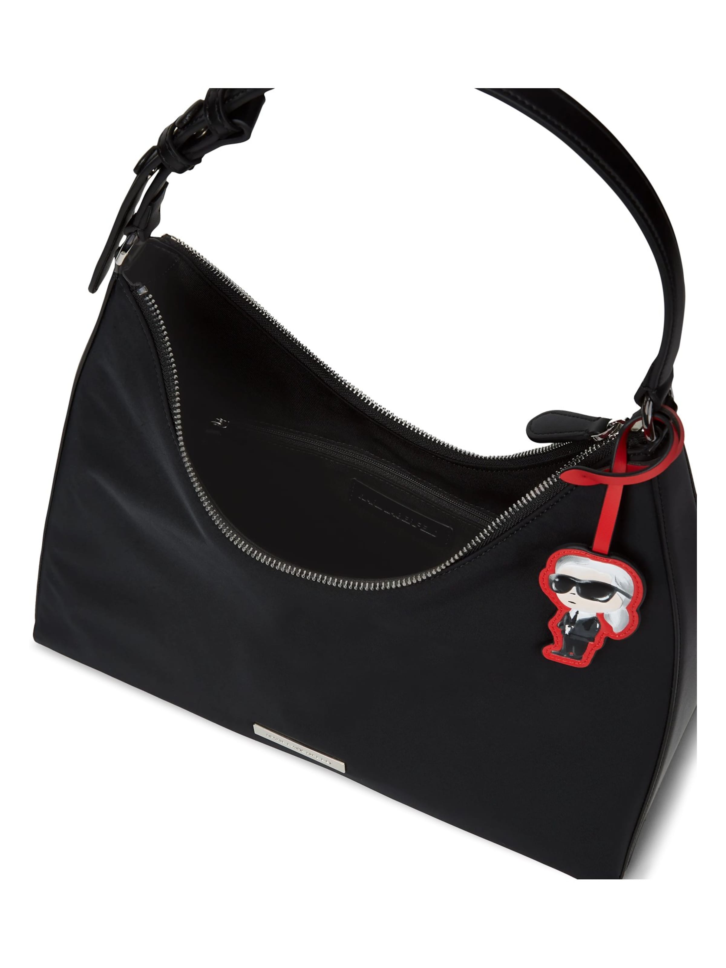 Karl Lagerfeld Schoudertas 'Ikon' in Zwart