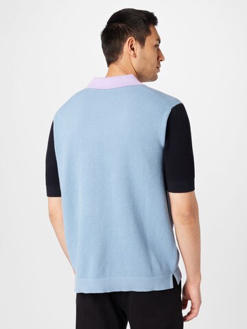 HUGO - Pullover 'Straa' em azul