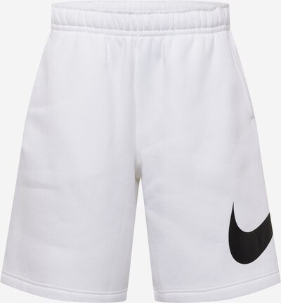 Nike Sportswear Shorts 'Club' in schwarz / weiß, Produktansicht