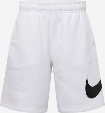 Nike Sportswear - Pantalón en blanco: frente
