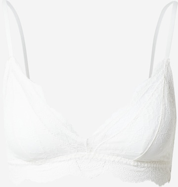 Gilly Hicks - Triangular Soutien 'PRETTY' em branco: frente