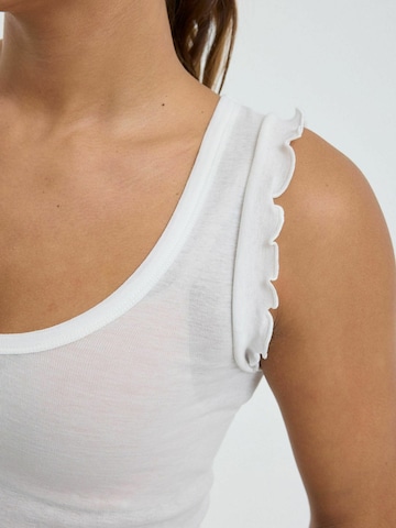 Seamless Basic Top ' Cotton ' in Weiß