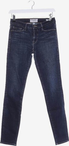 FRAME Jeans in 27 in Blue: front