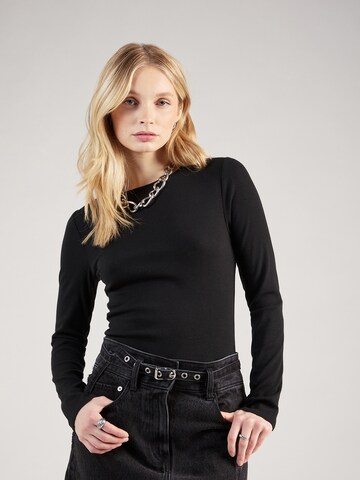 Banana Republic Shirt in Black: front