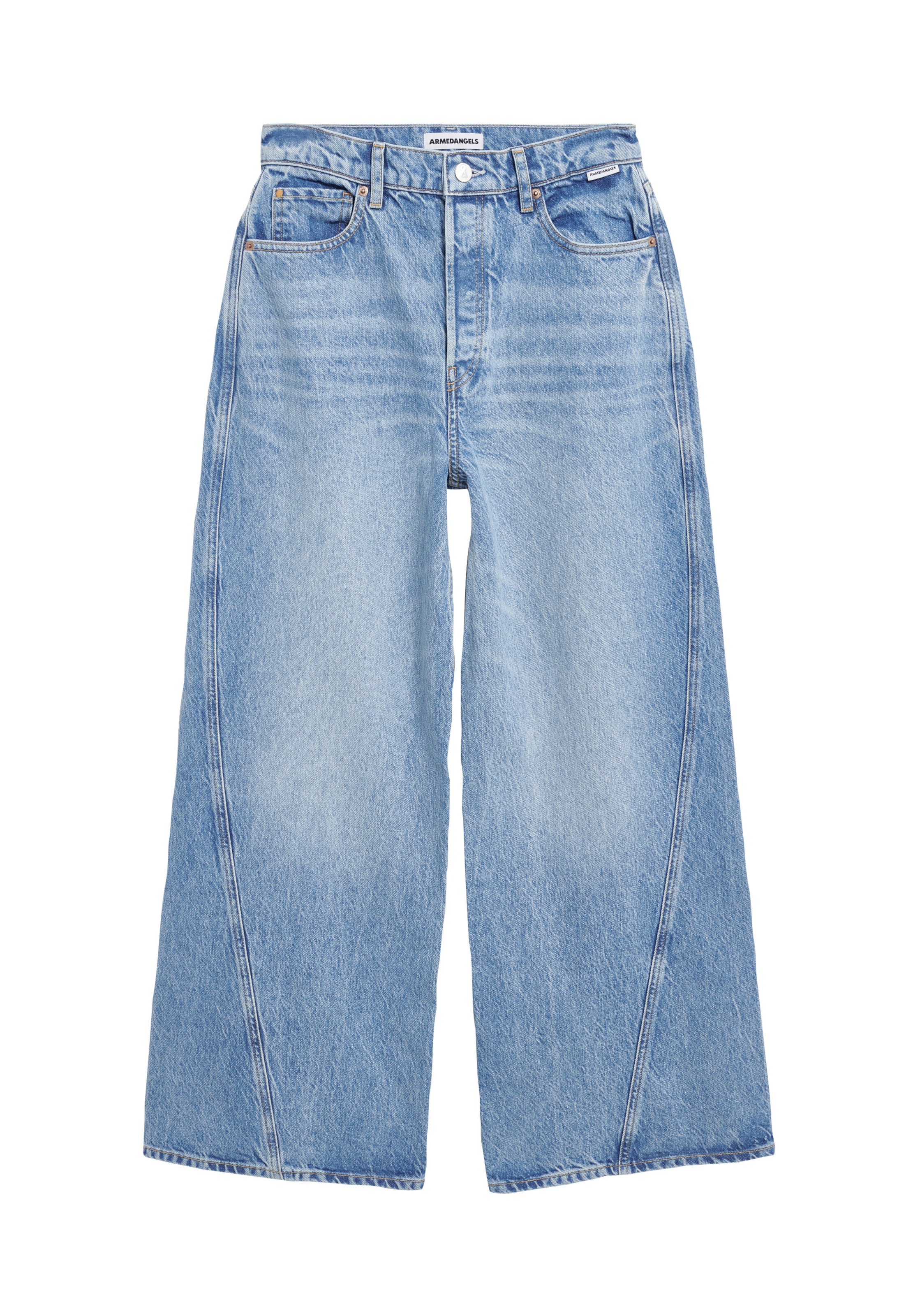ARMEDANGELS Loosefit Jeans ATHENAAS in Blau: Vorderseite