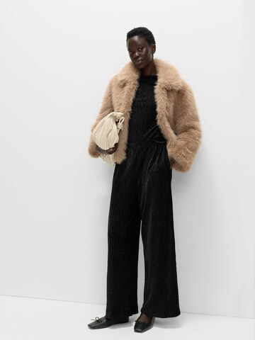 Wide Leg Pantalon Marks & Spencer en noir