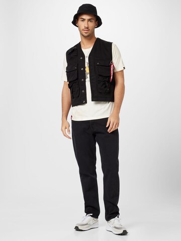 ALPHA INDUSTRIES Vest in Black