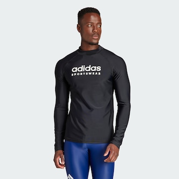 ADIDAS SPORTSWEAR Performance shirt 'Rash Guard' in Black: front