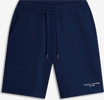 mėlyna TOMMY HILFIGER Standartinis Kelnės: priekis