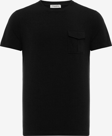 Anou Anou T-shirt i svart: framsida