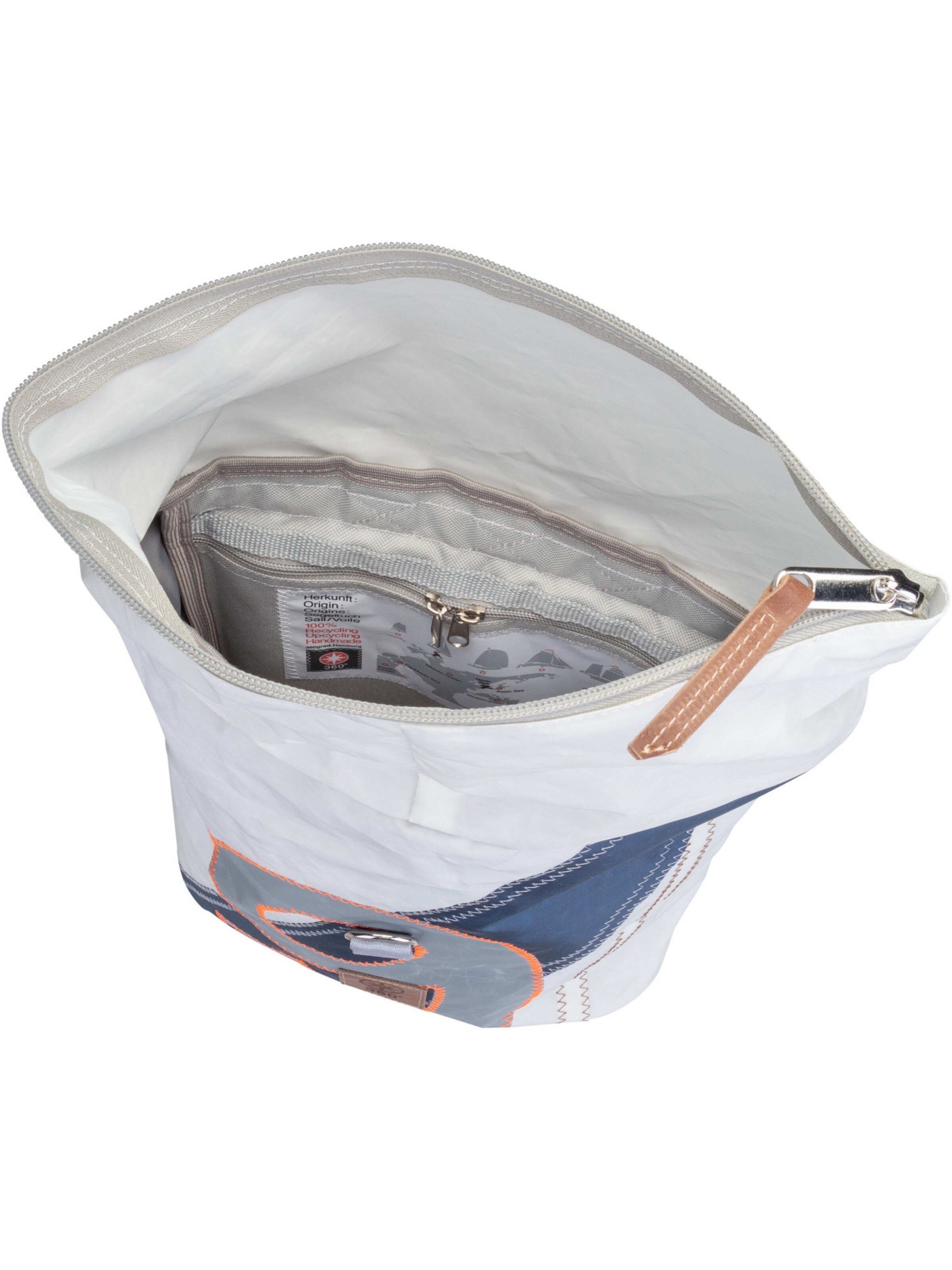 360 Grad Backpack 'Möwe' in White