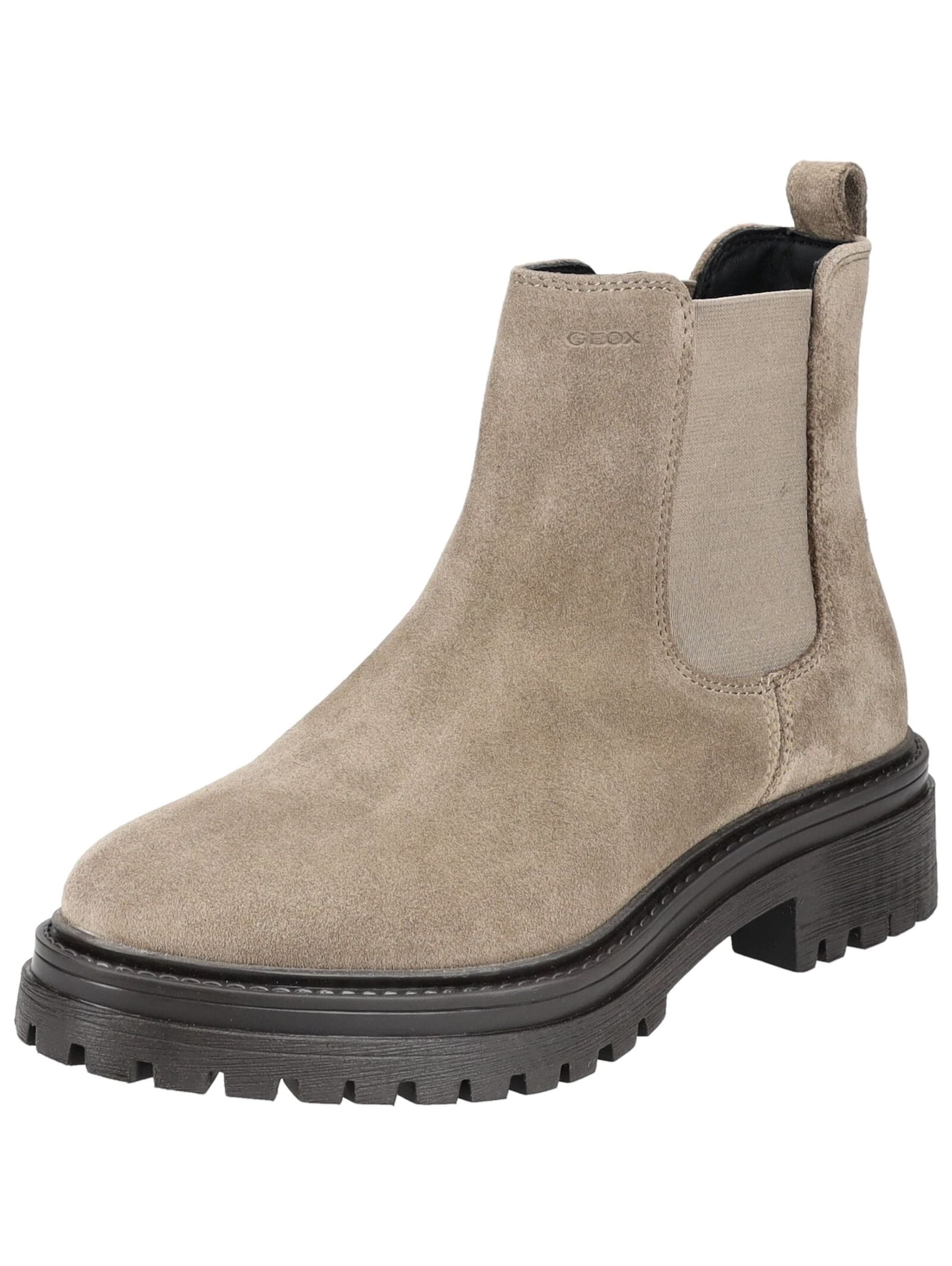 Boots chelsea di GEOX in beige: frontale