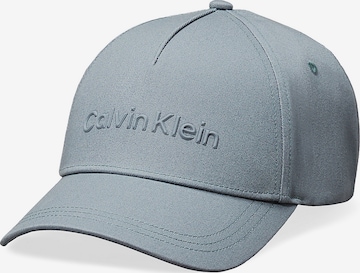 Casquette 'Must' Calvin Klein en bleu : devant