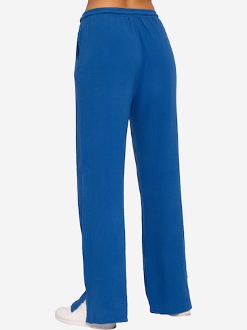 SASSYCLASSY Loose fit Trousers in Blue