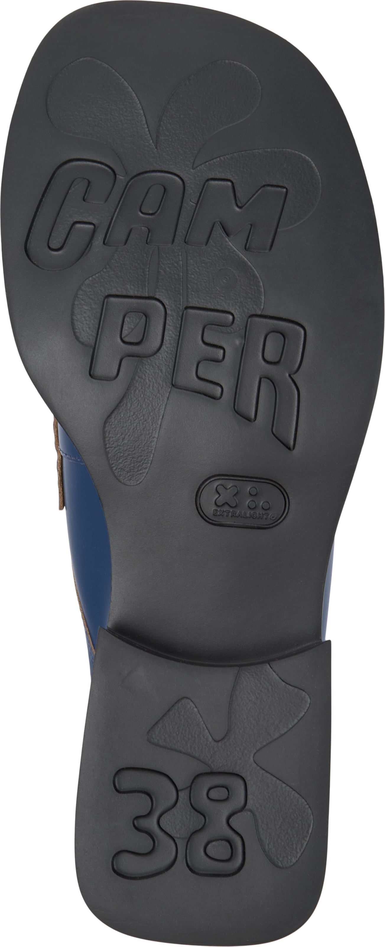 CAMPER Pantolette 'Twins' in Blau