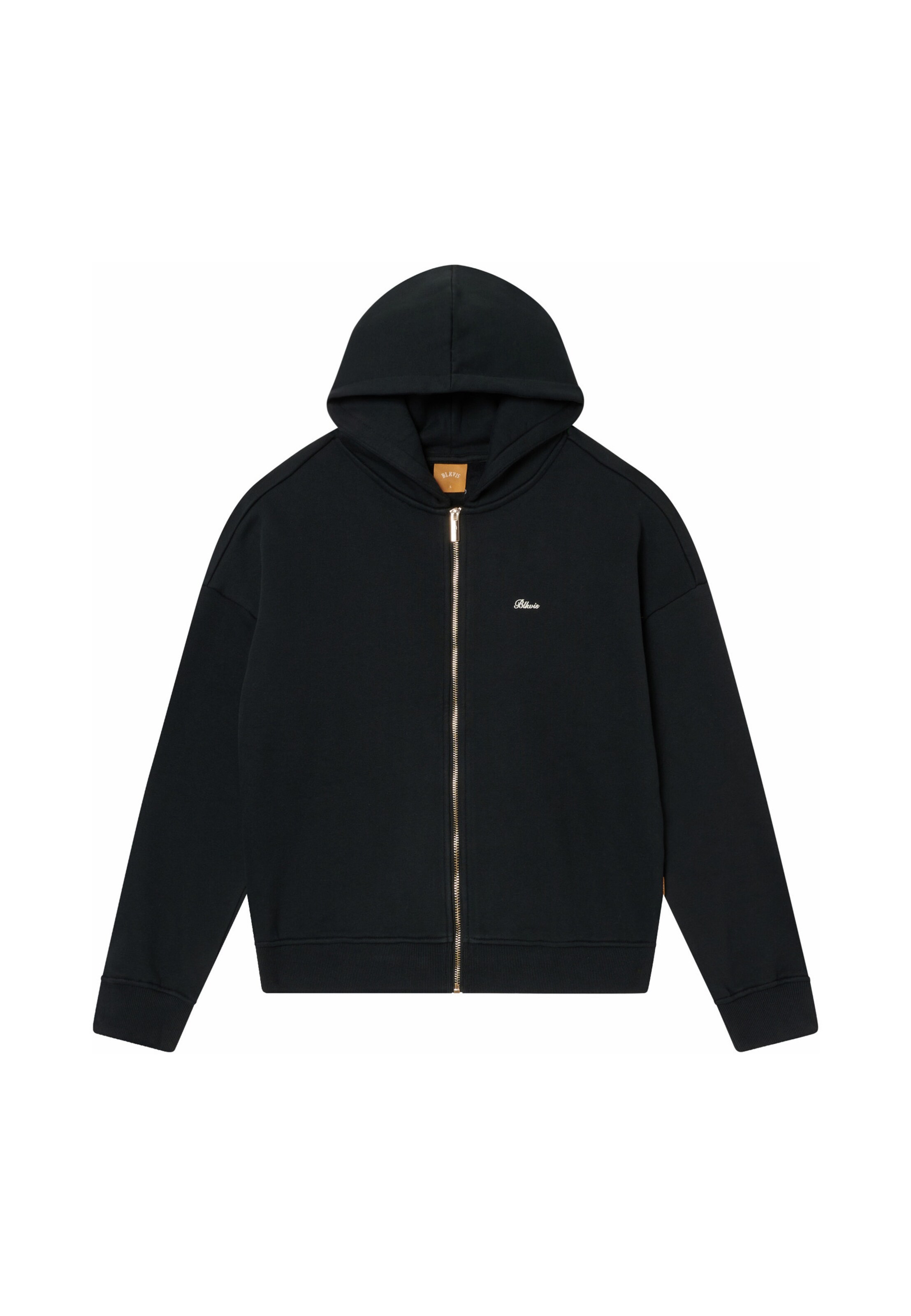 BLKVIS Sweat jacket in Black: front