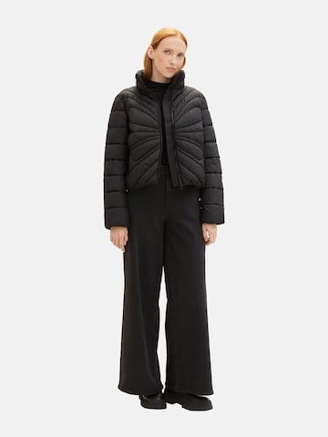 TOM TAILOR DENIM Winter jacket in Black