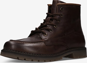SALAMANDER Lace-Up Boots in Brown: front