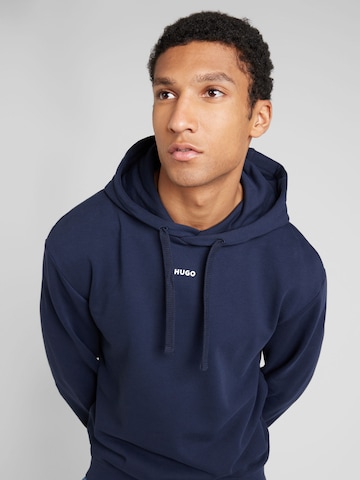 HUGO Red Sweatshirt 'Dapo' in Blau