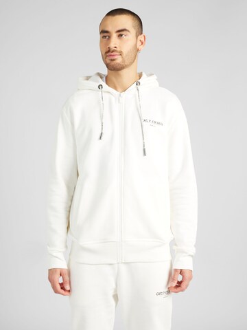 Carlo Colucci Sweat jacket in White: front