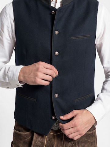 KaiserLich Trachtenweste '5434' in Blau