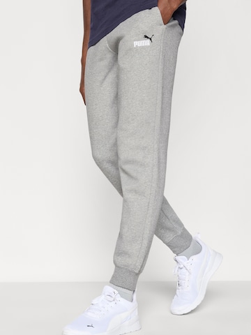 PUMA Tapered Sporthose 'ESS No. 1' in Grau
