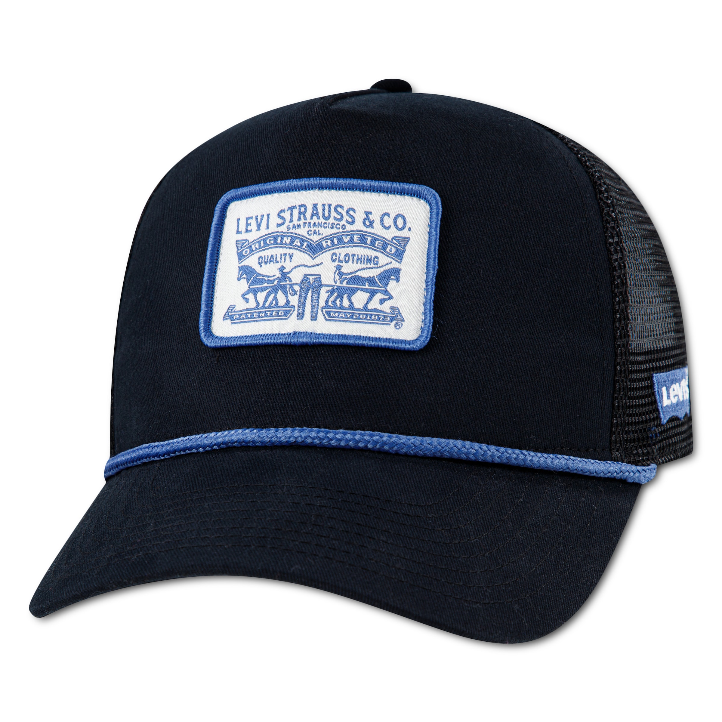 Levi's Kids Cap in Black: front