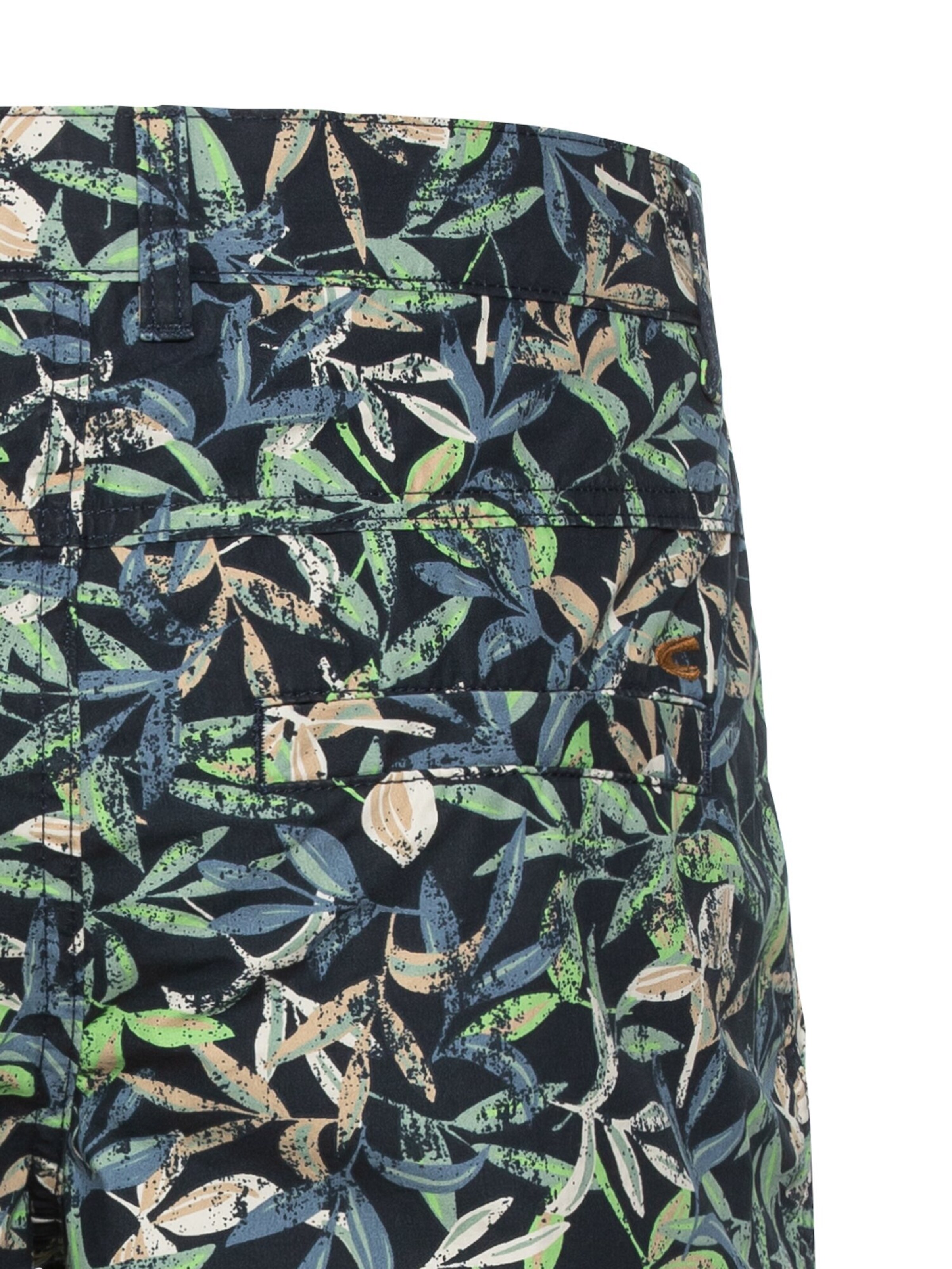 CAMEL ACTIVE Regular Regular Fit Chino Short mit Allover-Print in Mischfarben