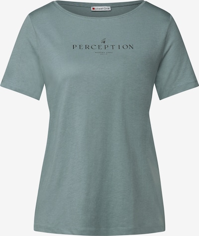 STREET ONE Paita värissä sinivihreä / musta, Tuotenäkymä