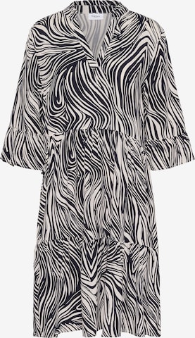 Robe 'Eda' SAINT TROPEZ en noir : devant