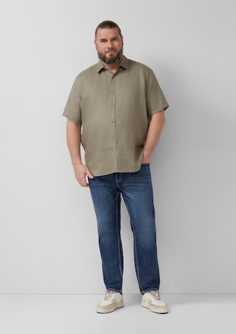 s.Oliver Regular fit Button Up Shirt in Green