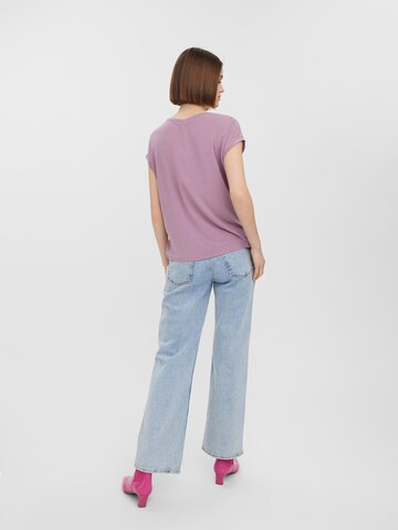 T-shirt 'Ava' VERO MODA en violet